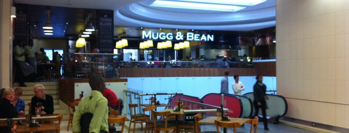 Mugg & Bean is one of Sandton Johannesburg.