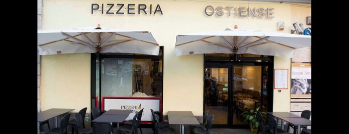Pizzeria Ostiense is one of Tempat yang Disukai Angel.