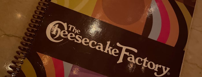 The Cheesecake Factory is one of Dinner in the QC.