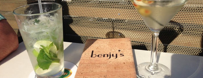 Benjy's is one of Places I want to try out (eateries).