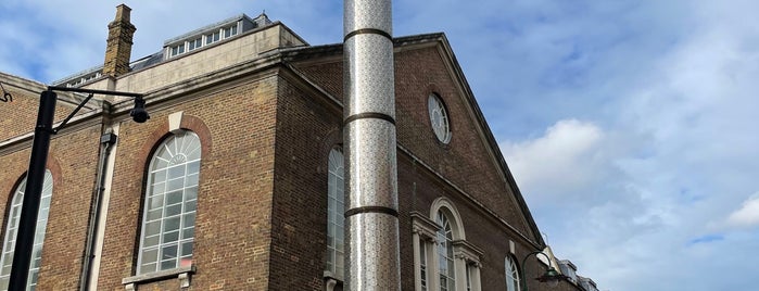 Brick Lane Mosque is one of london.