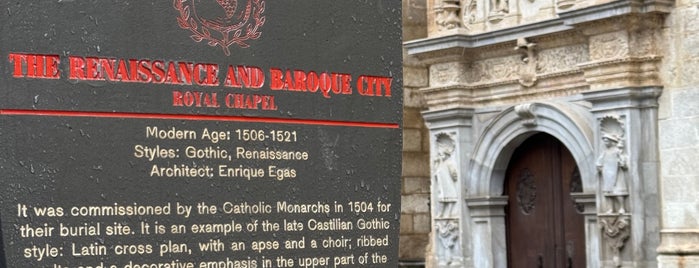 Capilla Real de Granada is one of Spain.