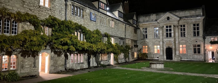 St. Edmund Hall is one of Colleges of the University of Oxford.