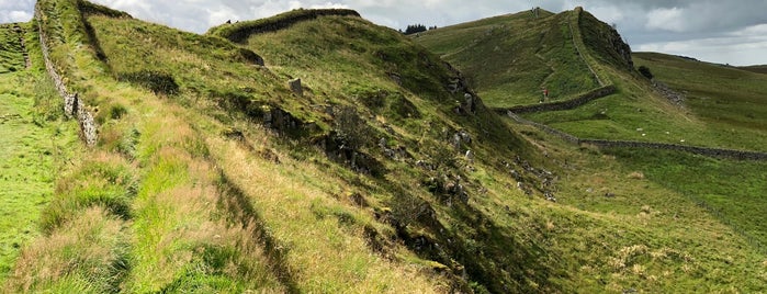 Winshields Wall - Hadrian's Wall is one of Anglie.
