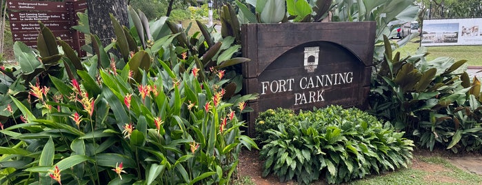Fort Canning Park is one of Singapore.