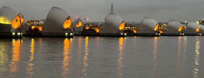 Thames Barrier is one of Top 10 Peaceful Places In London.