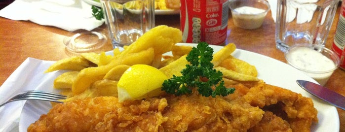 The Rock & Sole Plaice is one of Londres.