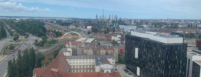 Panorama is one of Gdansk / Poland.