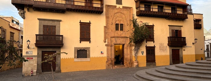 Casa de Colón is one of arte.