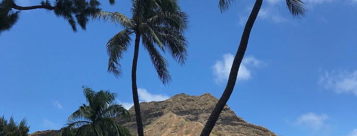 Diamond Head on the park is one of Hawai'i.