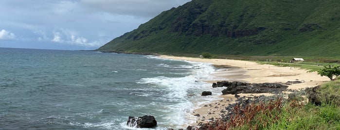 Keawa'ula Beach Park is one of Oahu, Hawaii.