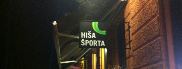 Hiša športa is one of Tempat yang Disukai Del.