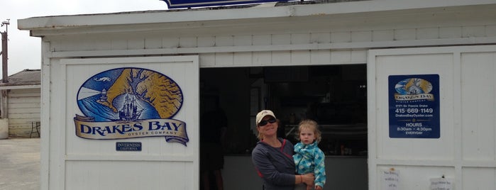 Drakes Bay Oyster Farm is one of Seafood.