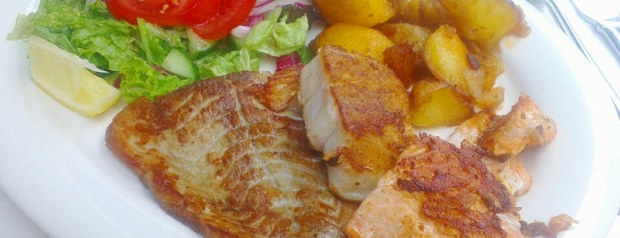 Liman Fisch Restaurant is one of fish in HH.