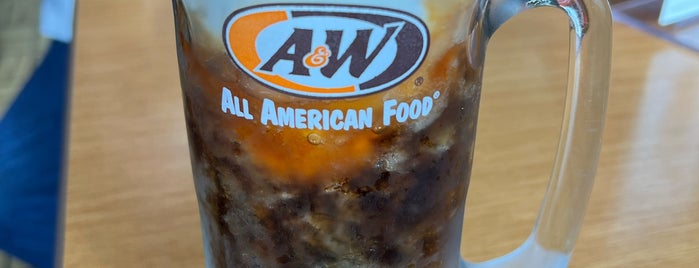 A&W Restaurant is one of Rick 님이 좋아한 장소.