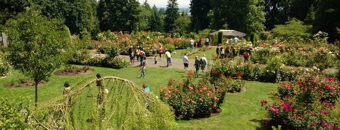 International Rose Test Garden is one of Portland.