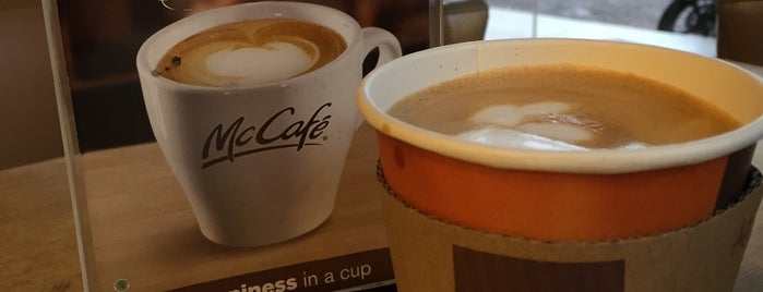 McDonald's & McCafé is one of Flame Broiled Badge.