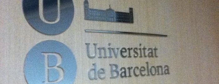 Institut de Formació Contínua UB is one of Xavier 님이 좋아한 장소.