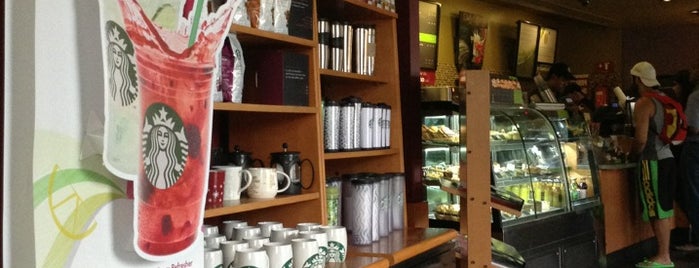 Starbucks is one of Orte, die Melani gefallen.