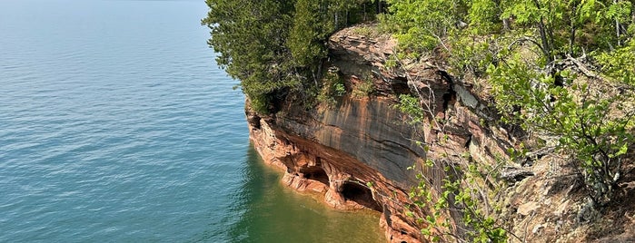 Bayfield Peninsula Sea Caves is one of 50 Beautiful Places.