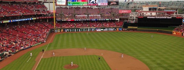 Great American Ball Park is one of Kristopherさんのお気に入りスポット.