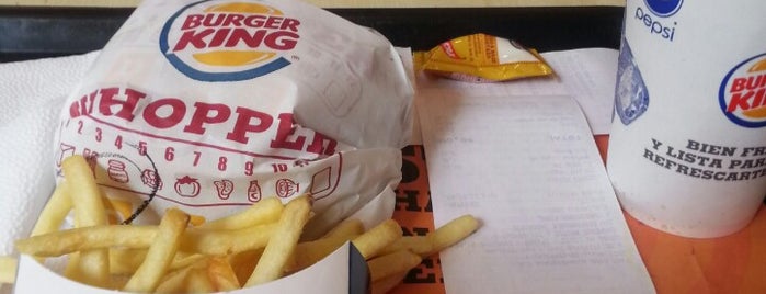 Burger King is one of Orte, die Gustavo gefallen.