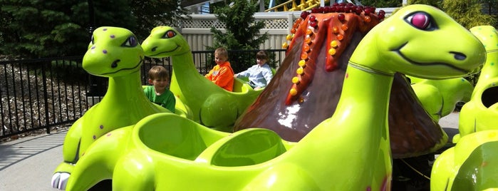 Dinosaur-Go-Round is one of Hersheypark.