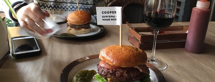 Cooper Burgers is one of Бургеры в Одессе.