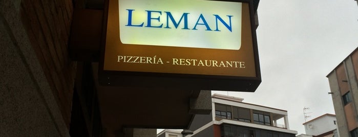 Pizzeria Leman is one of Terraza O Jardin.