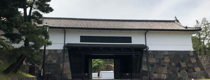 Sakuradamon Gate is one of business.
