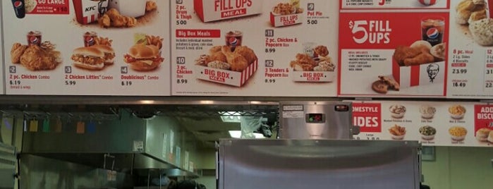 KFC is one of Orte, die Gail gefallen.