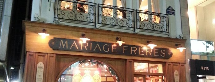 Mariage Frères is one of コーヒー、紅茶、お茶.