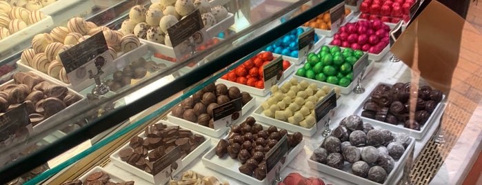 Godiva Chocolatier is one of Fav US places.