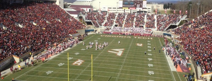 Lane Stadium/Worsham Field is one of NCAA Division I FBS Football Stadiums.