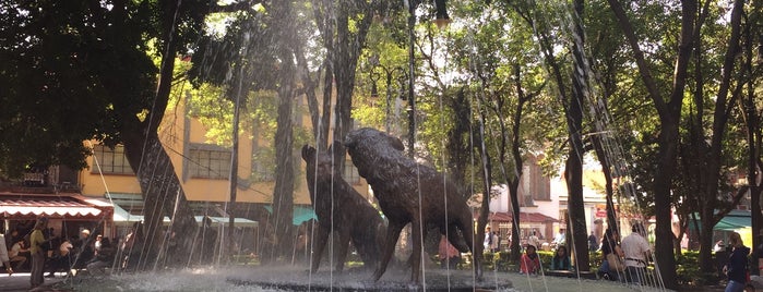 Coyoacán is one of DF.