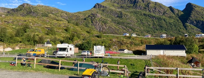 Moskenes Camping is one of Lofoten Islands.