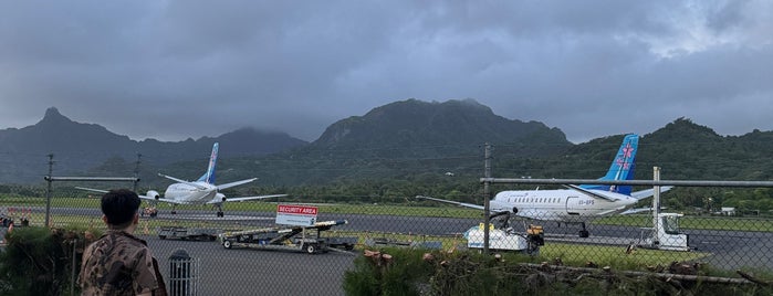 Rarotonga International Airport (RAR) is one of Airports.