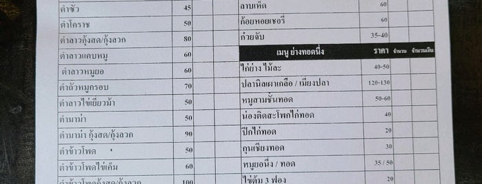 ส้มตำอลอน สาขา 10 is one of อุบลราชธานี-7-Thai-1.
