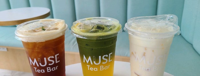 Muse Tea Bar is one of อุบลราชธานี_6_bakery, dessert.
