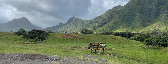 Kualoa Ranch is one of Oahu.