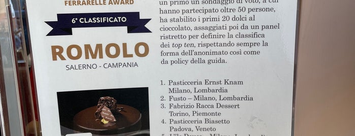 Pasticceria Romolo is one of Dessert.