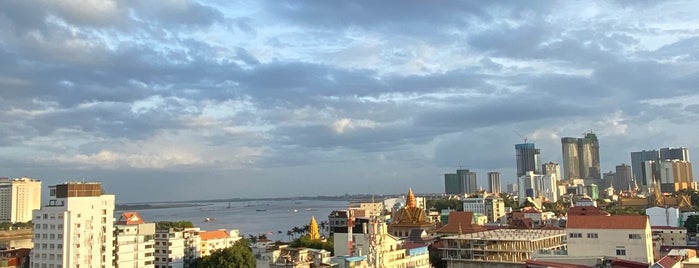 Cloud 9 Skybar is one of Phnom Penh.