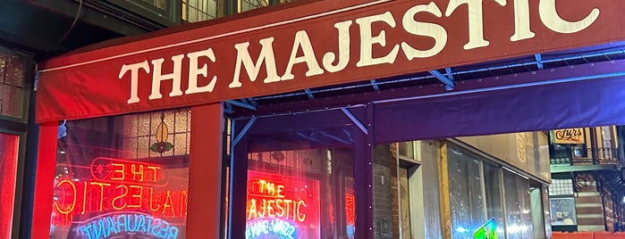 The Majestic Restaurant is one of To do sooner 3.