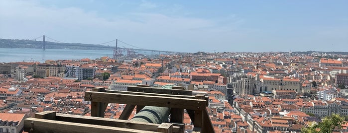 Miradouro do Castelo de São Jorge is one of Lisbon lookouts.