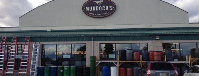 Murdoch's Ranch & Home Supply is one of Tempat yang Disukai Christine.