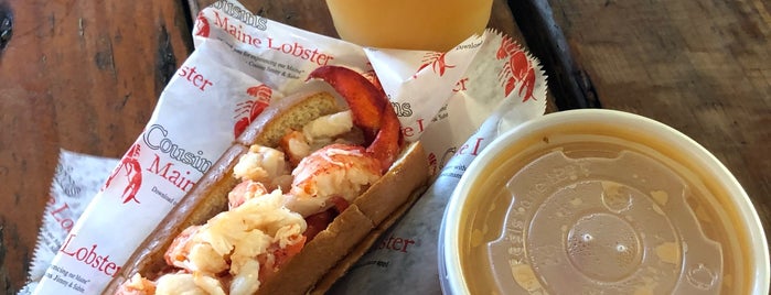 Cousin's Maine Lobster is one of Maria’s Liked Places.