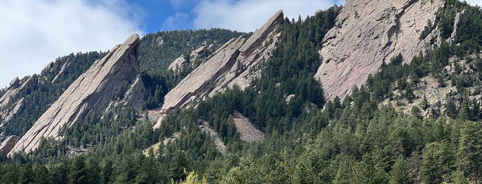 The Flatirons is one of Boulder Creek.