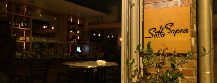 Sotto Sopra is one of NYC Area: Off-the-Beaten-Path Restaurants.