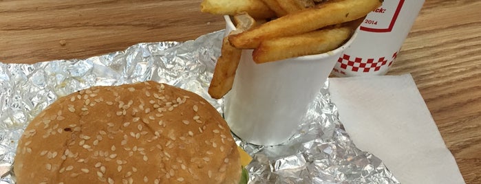 Five Guys is one of Places to try with Kerri.