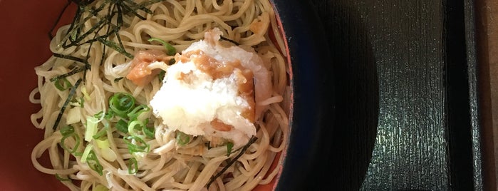 手打ち 玄そば うどん あわの家 is one of Tempat yang Disimpan Z33.